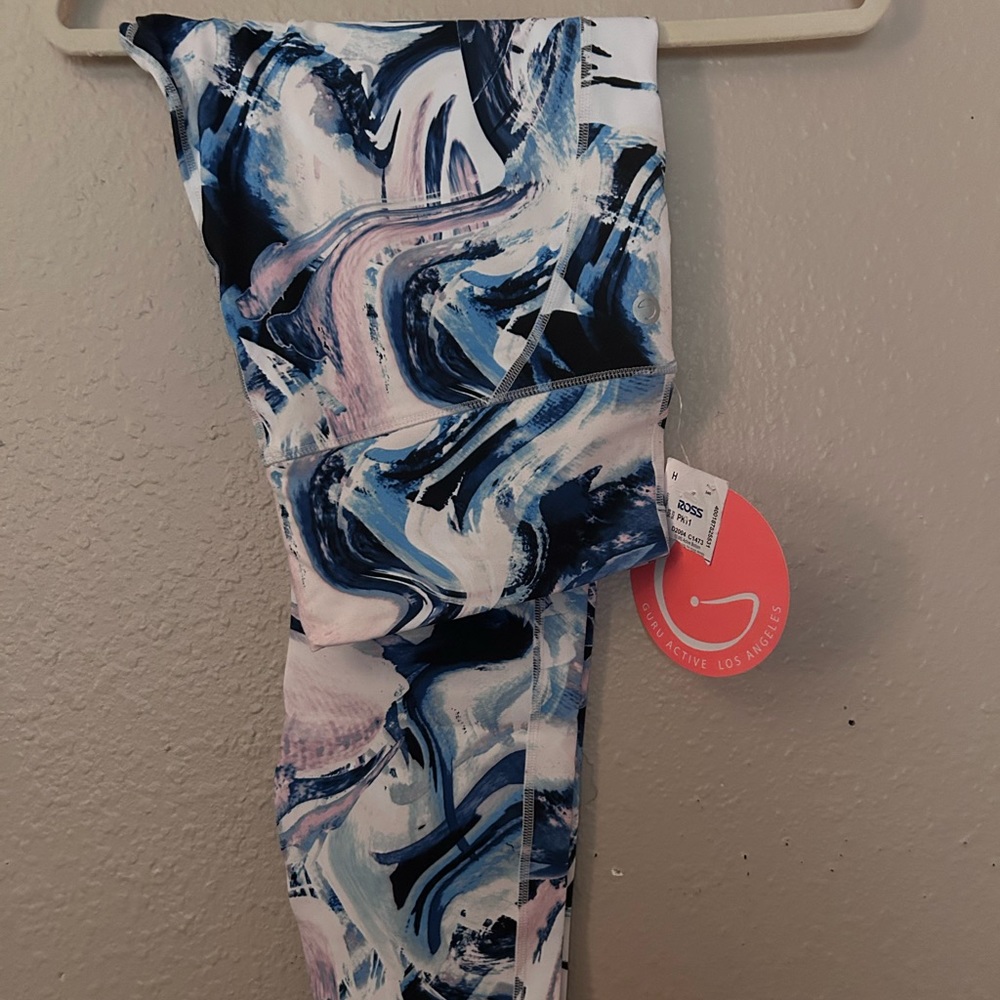 Multi colored yoga pants